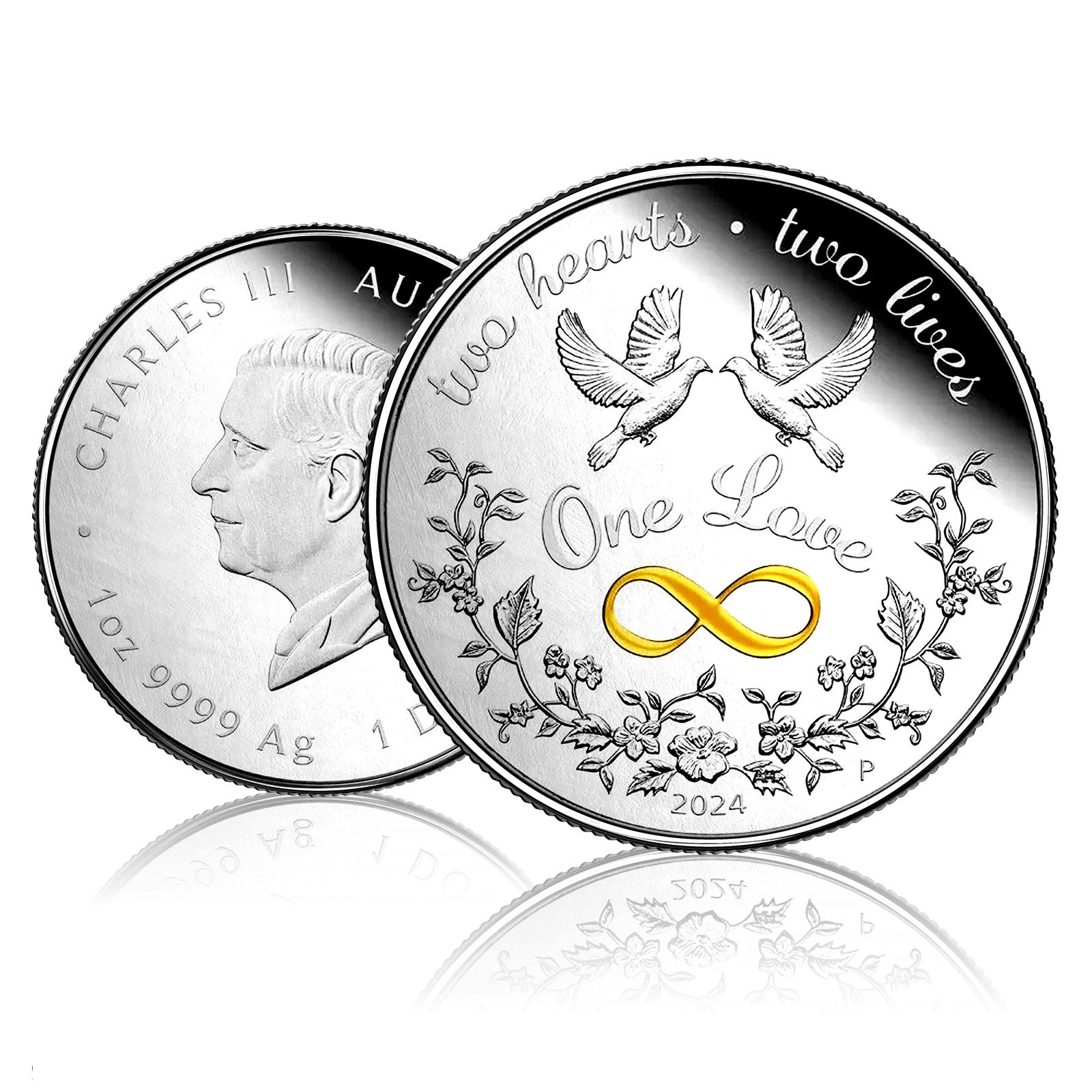 1oz Silver Perth Mint One Love Box Set (2024) 4